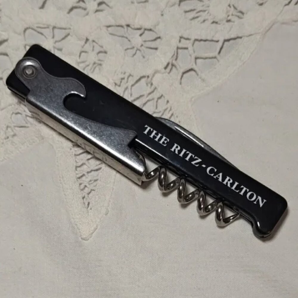 Exclusive Ritz-Carlton Black Corkscrew